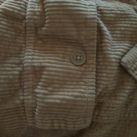 American Eagle Women's Corduroy Hooded Utility Jacket XL - Picture 11 of 16